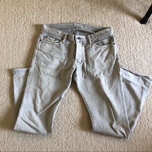 VINCE JEANS gray men’s size 32